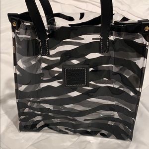 Dooney & Bourne PVC bag with zebra print